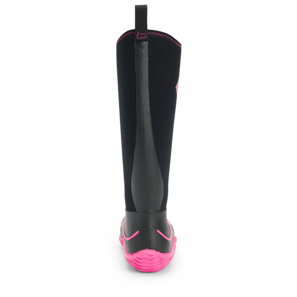 Muck Footwear Women HALE BLACK/HOT PINK - Image 7