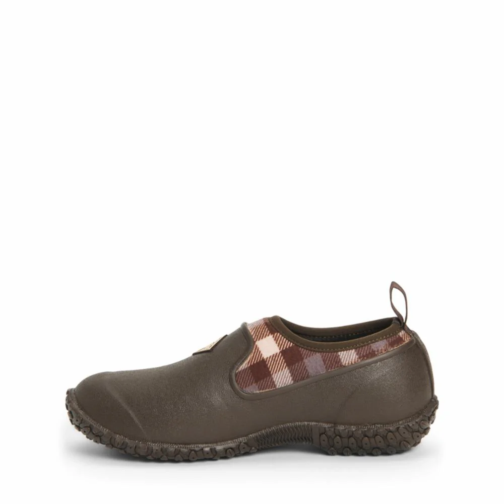 Muck Footwear Women MUCKSTER II LOW BROWN/PLAID - Image 4