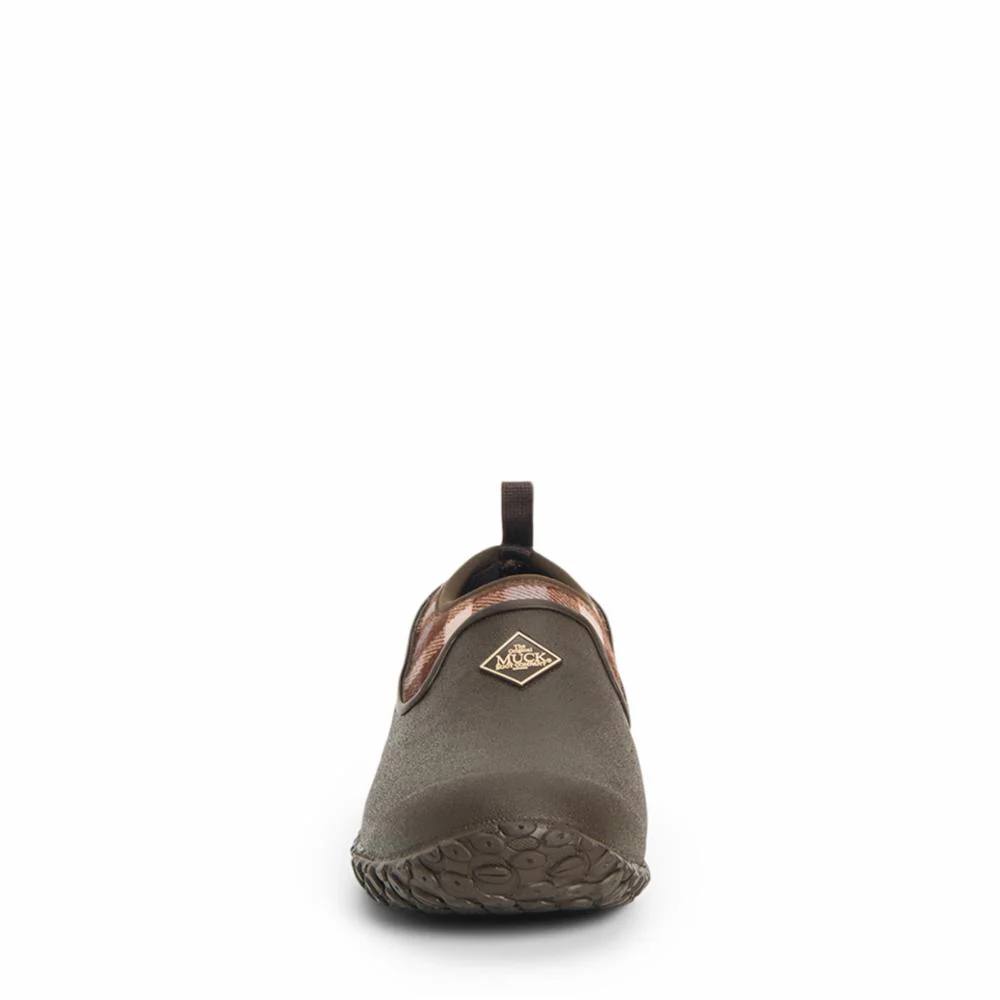 Muck Footwear Women MUCKSTER II LOW BROWN/PLAID - Image 7