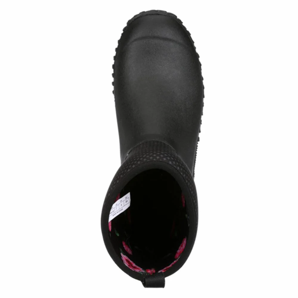 Muck Footwear Women MUCKSTER II MID BLACK/CHARCOAL/ROSE - Image 6
