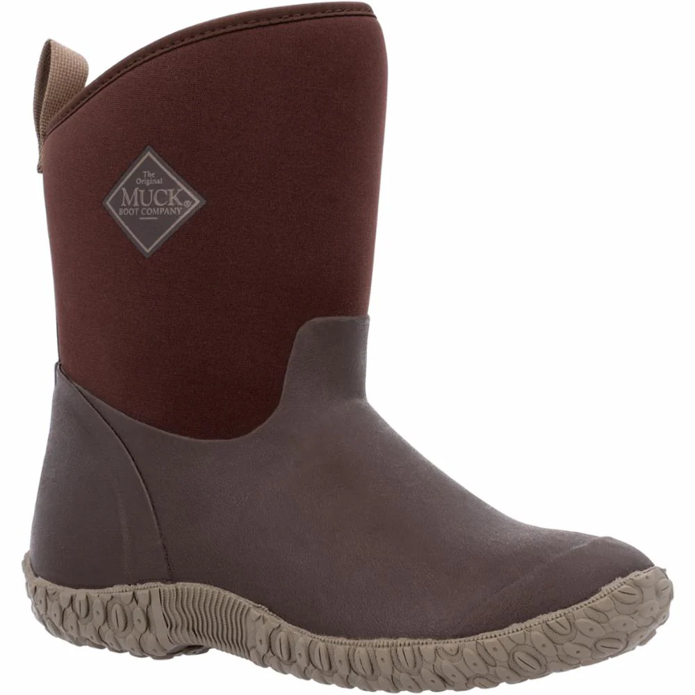 Muck Footwear Women MUCKSTER II MID BROWN/CREAMFAUXFUR - Image 3