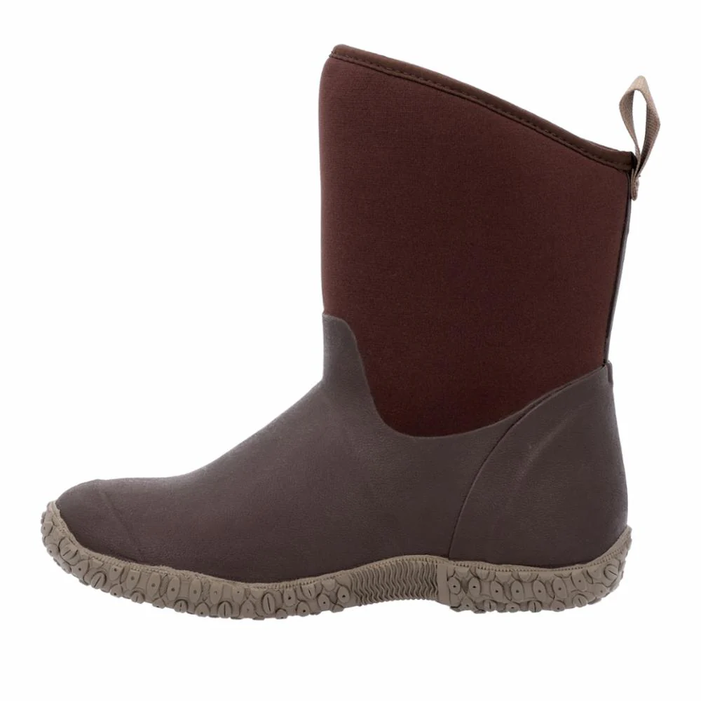 Muck Footwear Women MUCKSTER II MID BROWN/CREAMFAUXFUR - Image 4