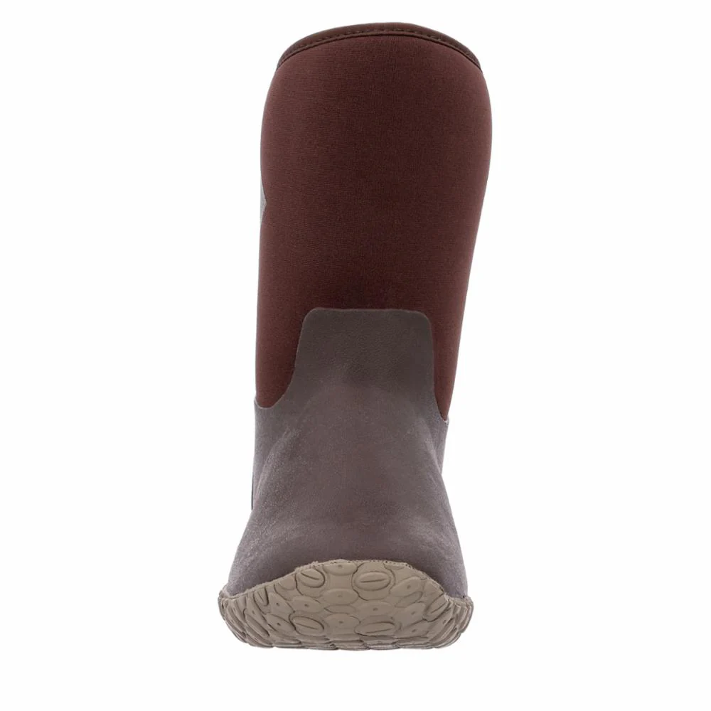 Muck Footwear Women MUCKSTER II MID BROWN/CREAMFAUXFUR - Image 6