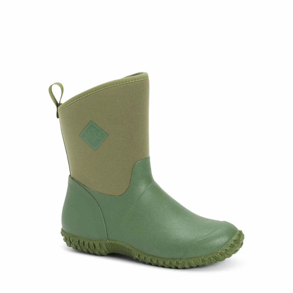 Muck Footwear Women MUCKSTER II MID GREEN/FLORALPRINT - Image 3