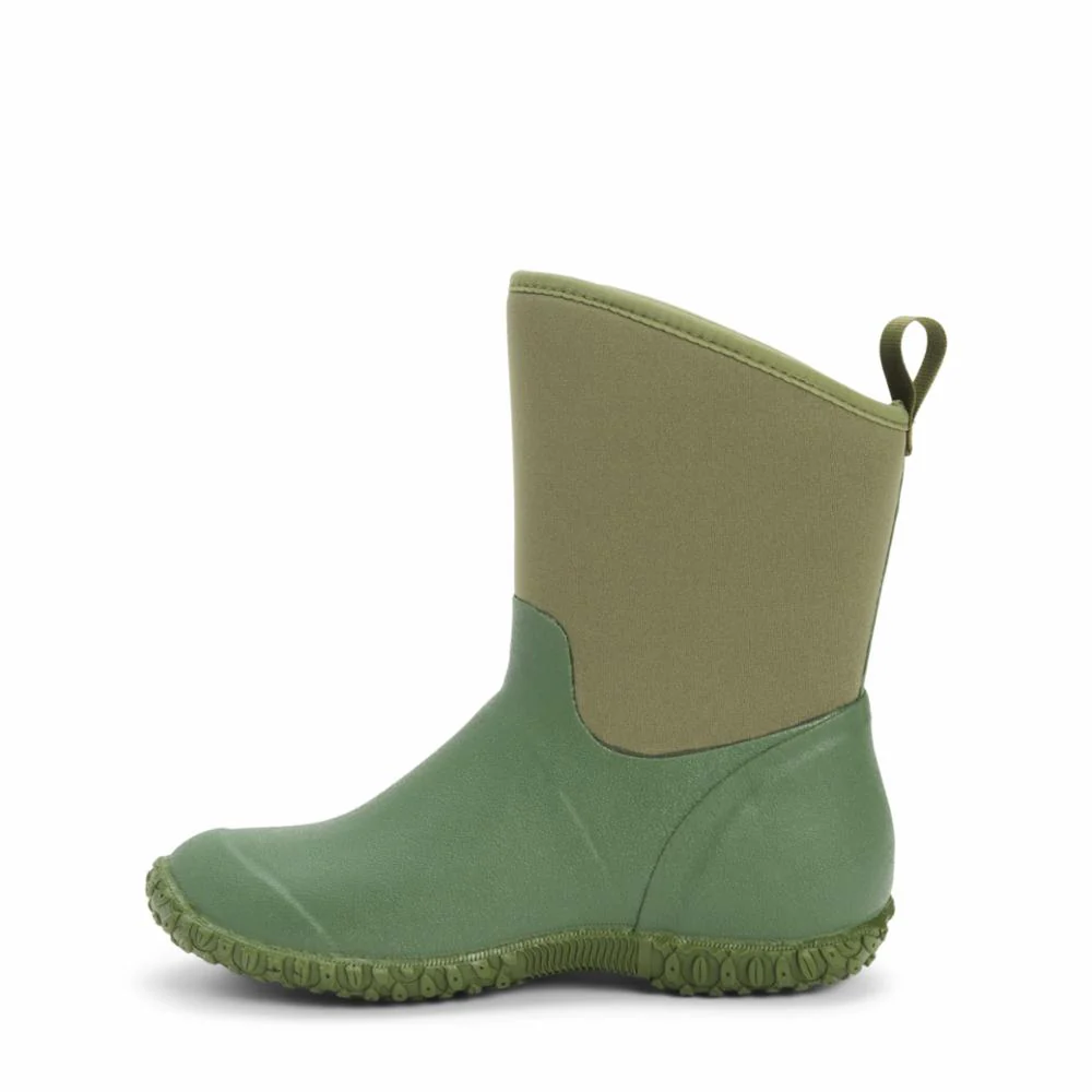 Muck Footwear Women MUCKSTER II MID GREEN/FLORALPRINT - Image 4