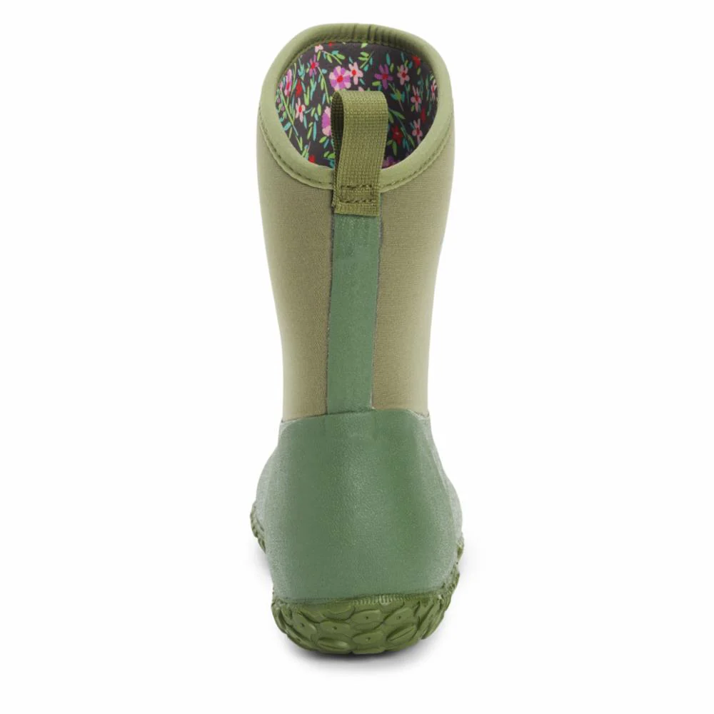 Muck Footwear Women MUCKSTER II MID GREEN/FLORALPRINT - Image 8