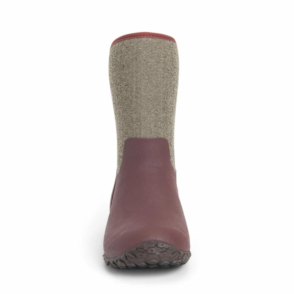 Muck Footwear Women MUCKSTER II MID RUMRAISIN/HERRINGBONE - Image 7