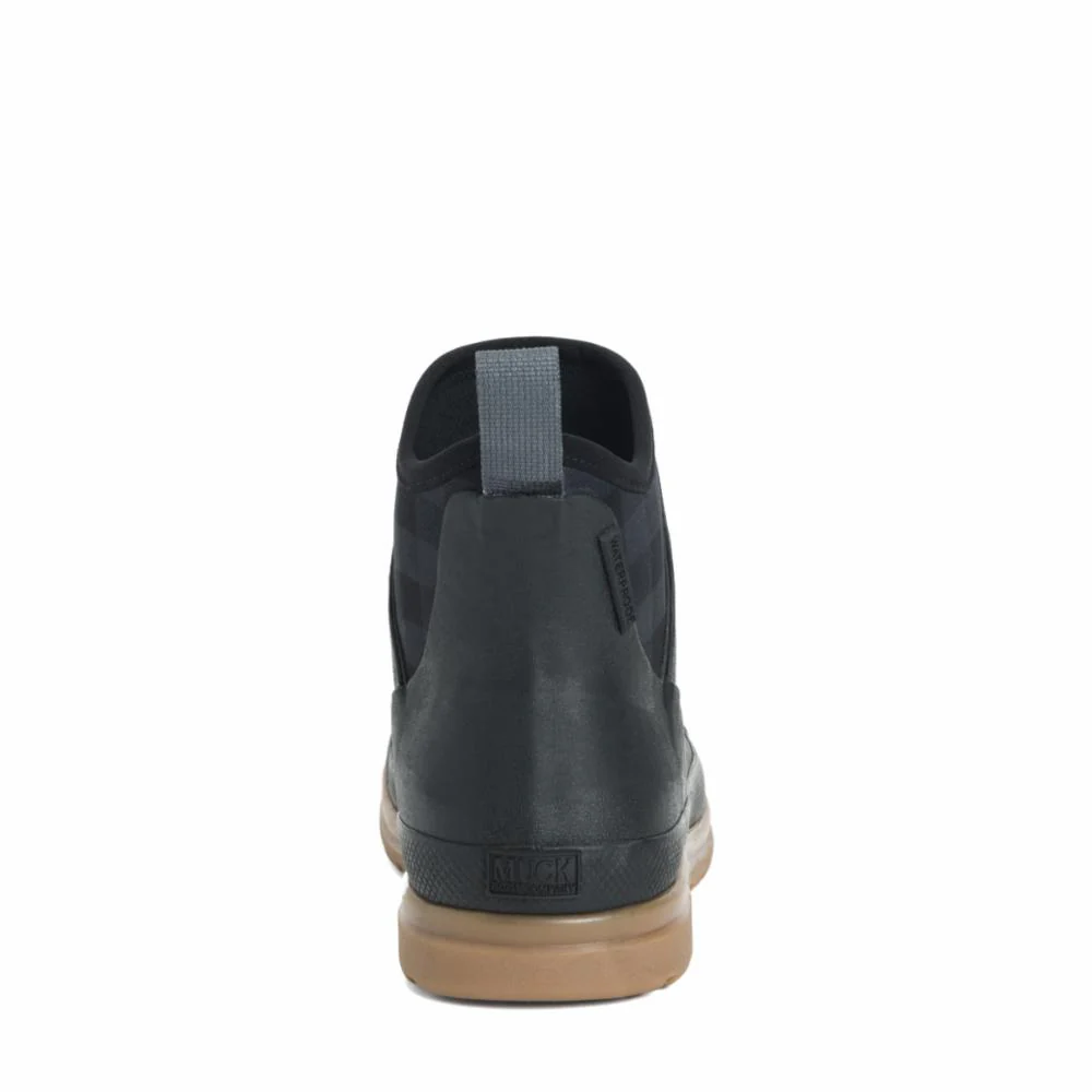 Muck Footwear Women ORIGINALS ANKLE BLACK/PLAID - Image 8
